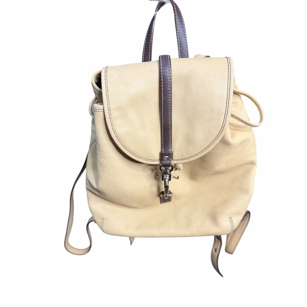 Coach yellow leather Backpack for Women 9368